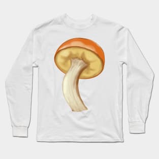 Crepe’ of Commerce Mushroom Long Sleeve T-Shirt